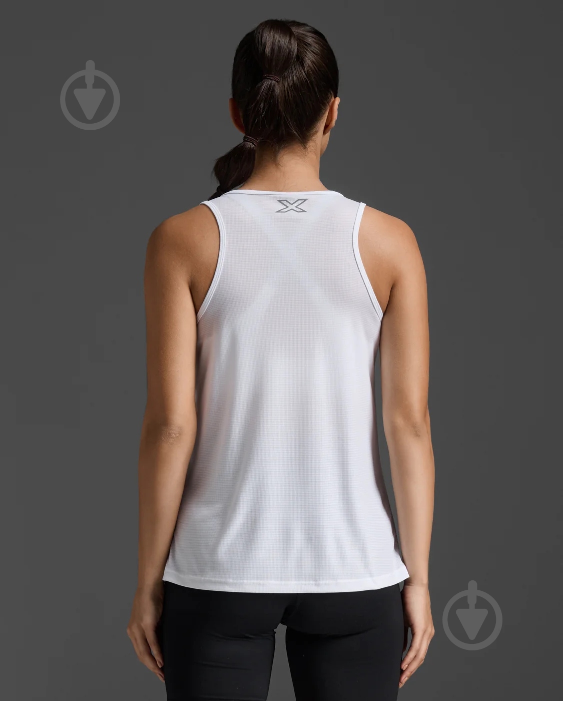 Майка 2XU Aero Singlet WR6928a_WHT/SRF р.L білий - фото 2