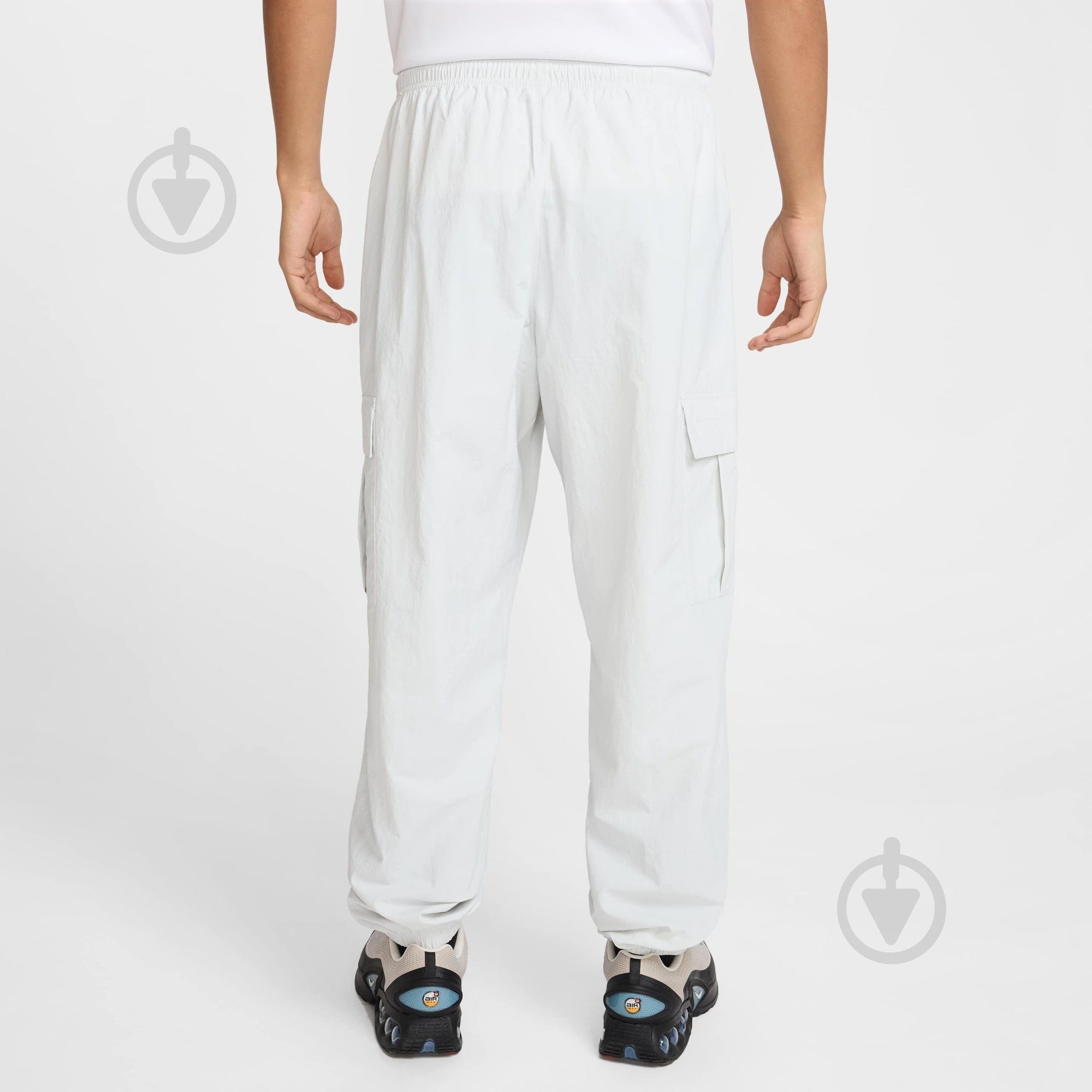 Брюки Nike M NK CLUB WVN CARGO PANT HJ1990-025 р. M серый - фото 2