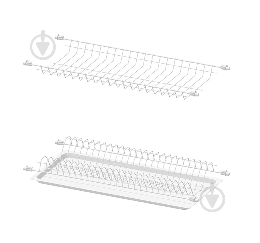 Сушилка для посуды Rejs WE06.0451.01.010 70 Standart белая - фото 1