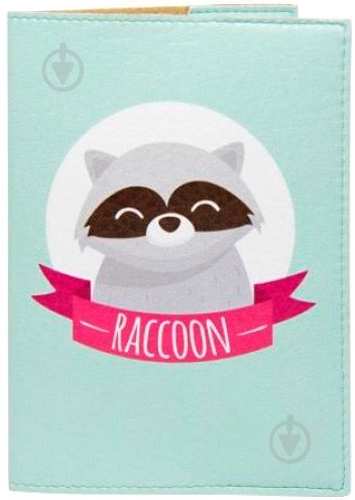 Обложка для паспорта Енот+Лис - фото 1