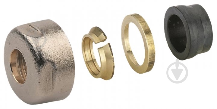 Гайка Carlo Poletti для медной трубы 15х3/4"EK никель (A33109QEK) - фото 1 Гайка Carlo Poletti для медной трубы 15х3/4"EK никель (A33109QEK) - фото 1