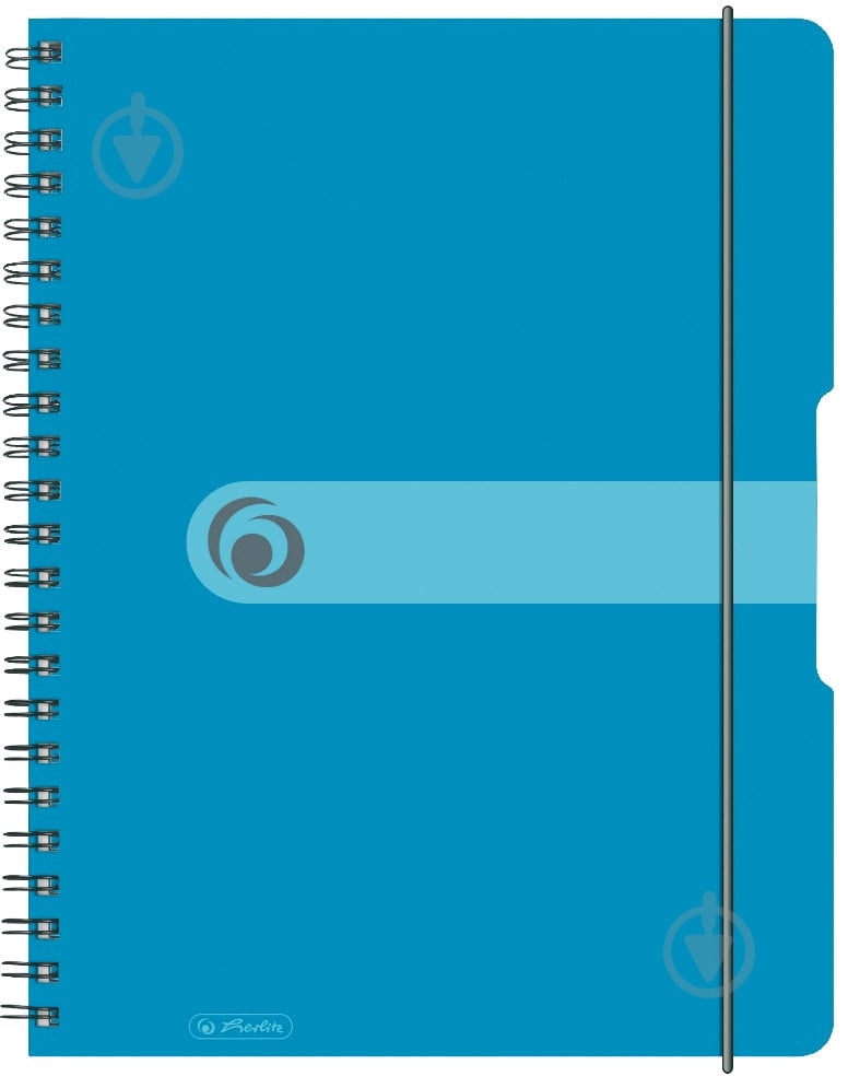 Блокнот Easy Orga To Go блакитний А4 80 арк. клітинка Herlitz - фото 1 Блокнот Easy Orga To Go блакитний А4 80 арк. клітинка Herlitz - фото 1