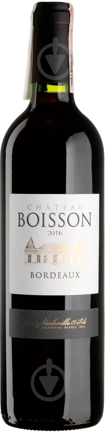Вино Chateau Boisson Chateau Boisson Rouge красное сухое 0,75 л - фото 1