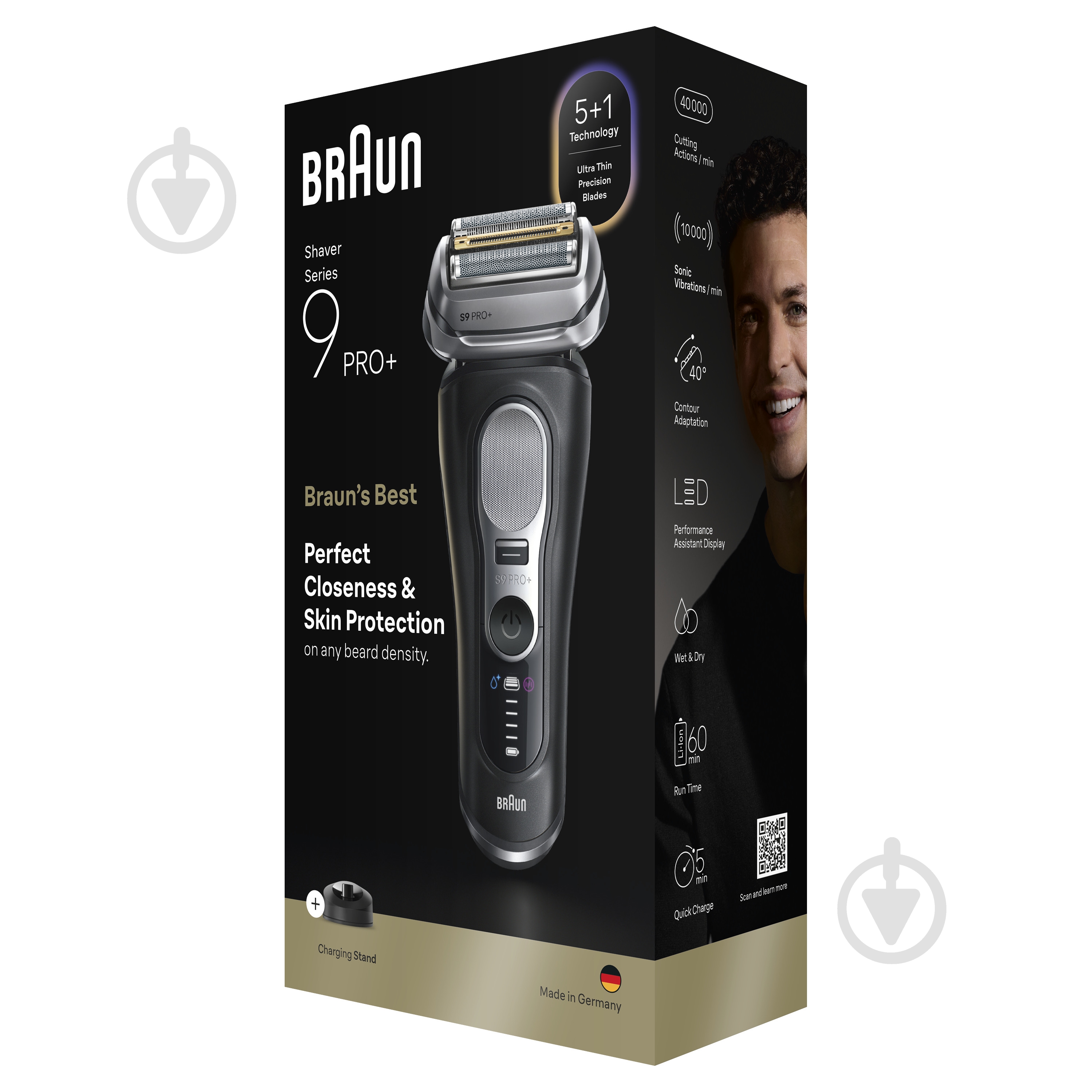 Электробритва Braun Series 9 PRO+ 9610S black - фото 7