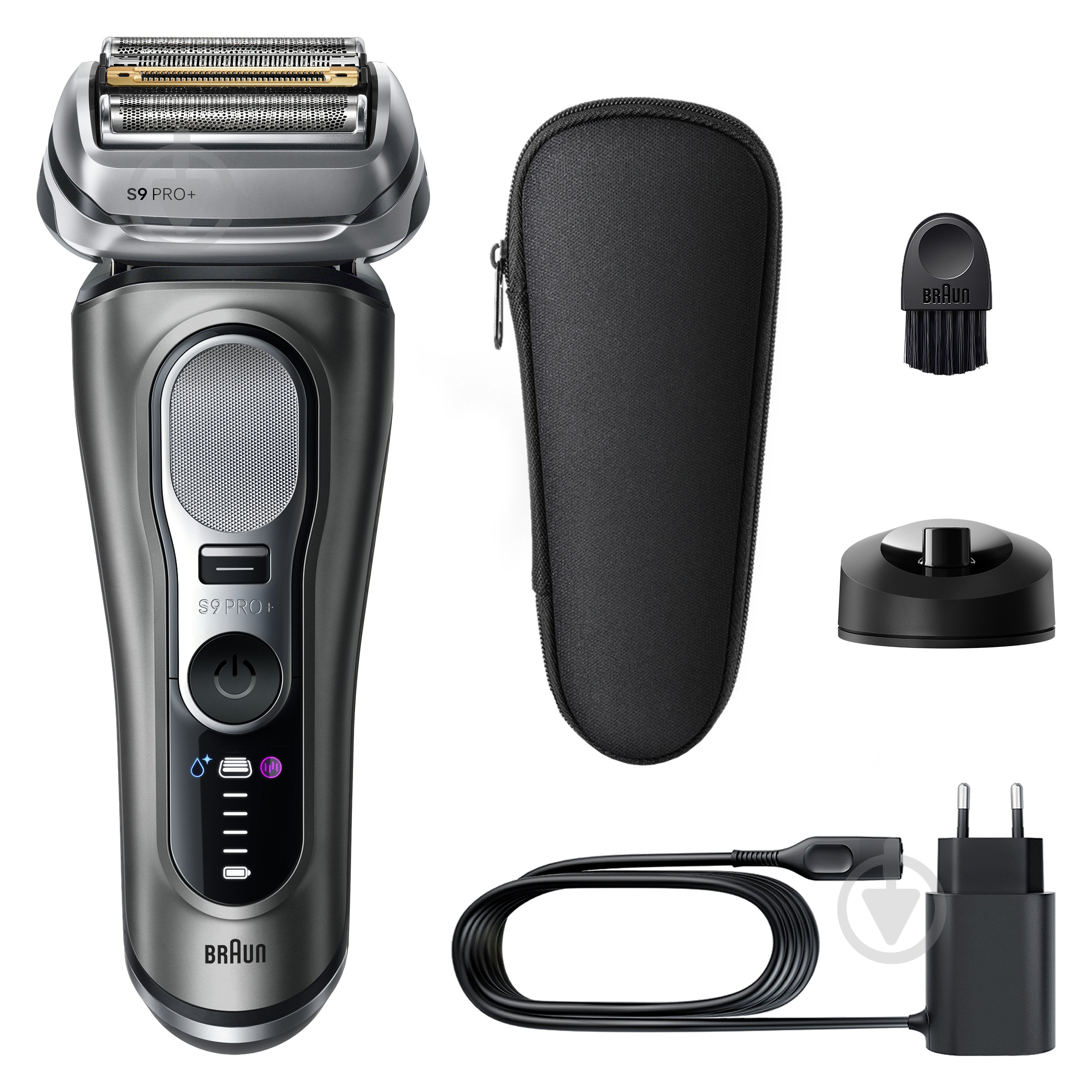 Электробритва Braun Series 9 PRO+ 9615S graphite - фото 1 Электробритва Braun Series 9 PRO+ 9615S graphite - фото 1