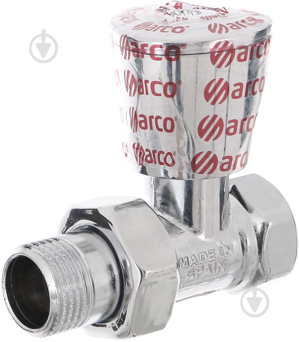 Кран Arco радиаторный 1/2х1/2 - фото 1