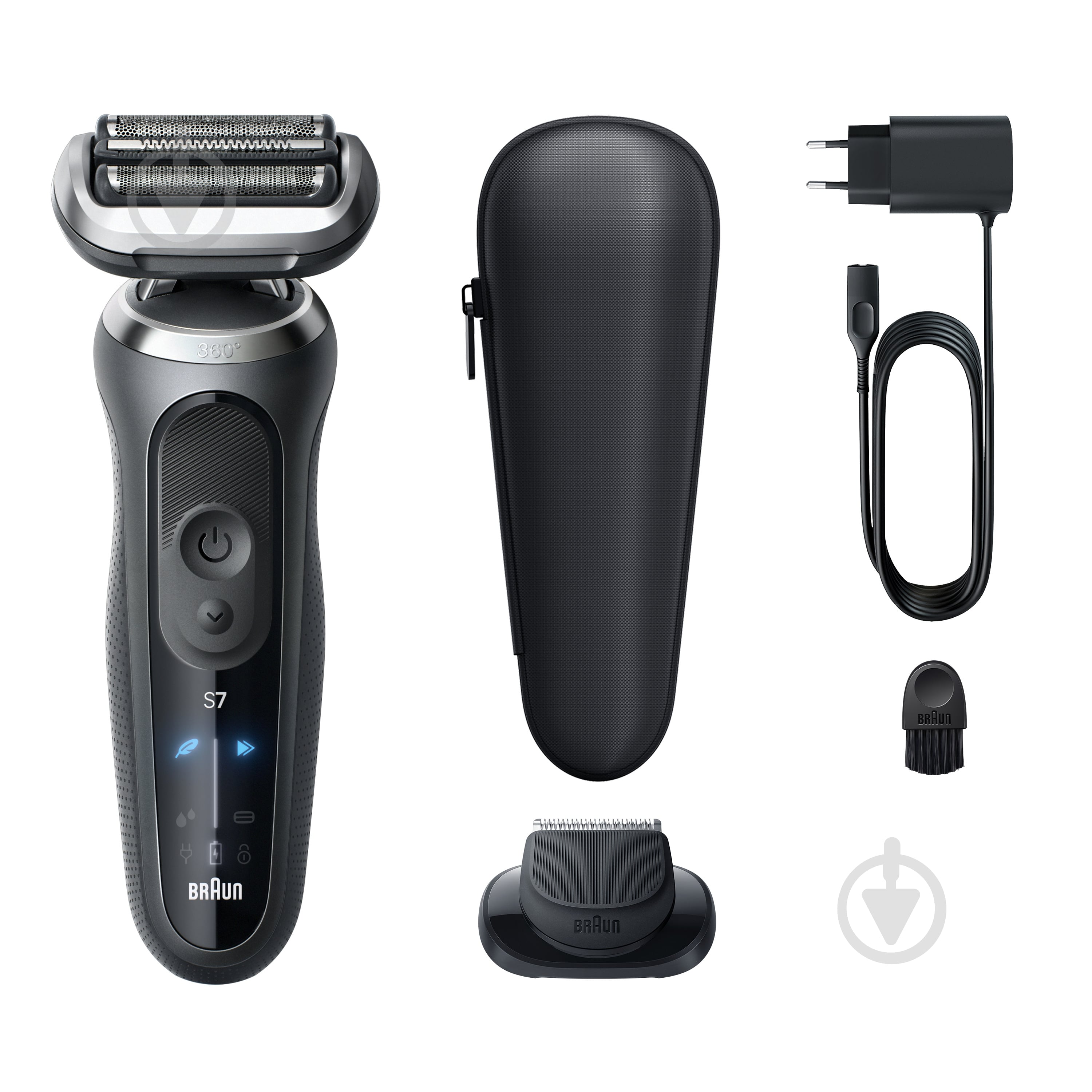 Электробритва Braun Series 7 72-G1200S grey - фото 1