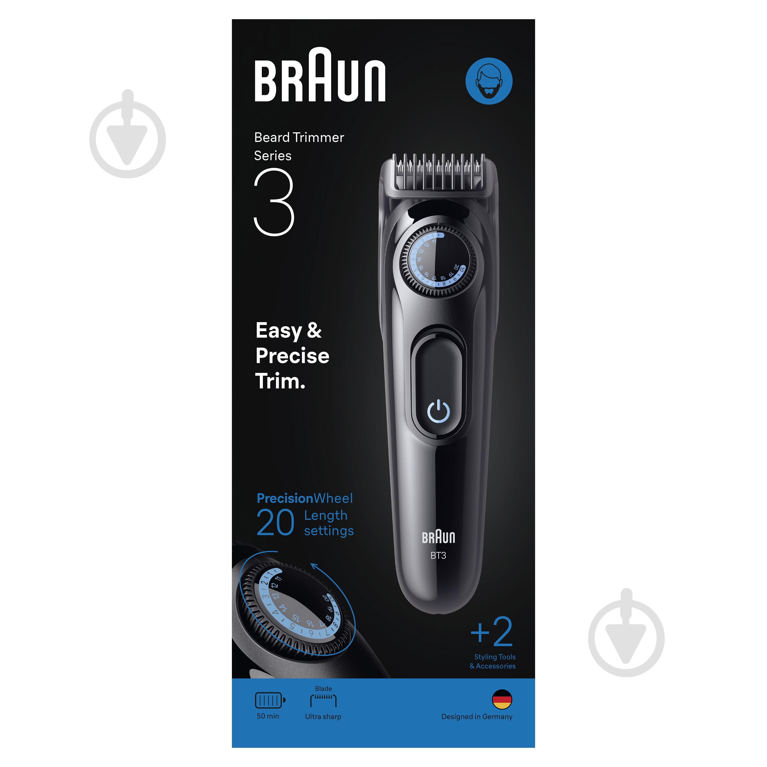Триммер для бороды Braun Series 3 BT3500 - фото 8 Триммер для бороды Braun Series 3 BT3500 - фото 8