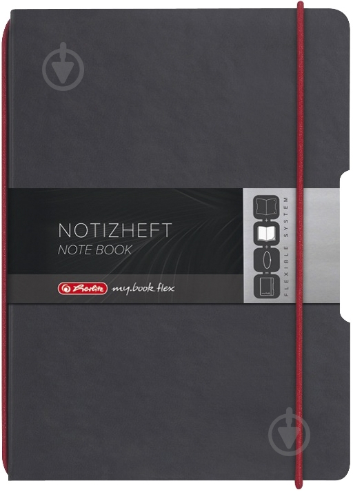 Блокнот My.Book Flex Leather А5 40 арк. 11361839 Herlitz - фото 1 Блокнот My.Book Flex Leather А5 40 арк. 11361839 Herlitz - фото 1
