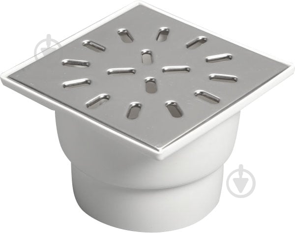 ᐉ Душевой трап Water House D110 с нержавеющей решеткой 150х150 ...