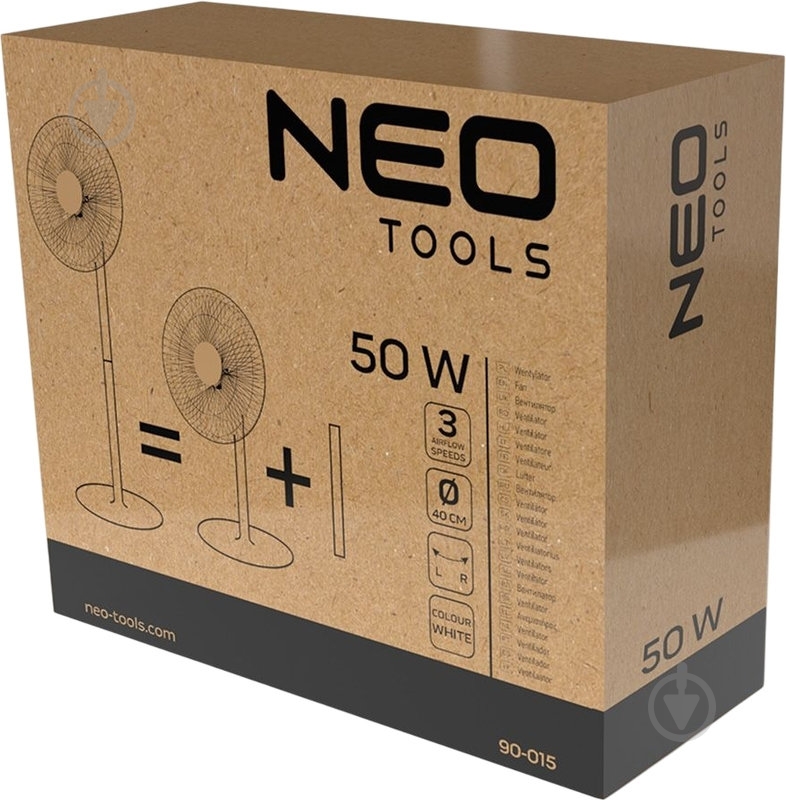Вентилятор напольный NEO tools NT01 (90-015) - фото 10