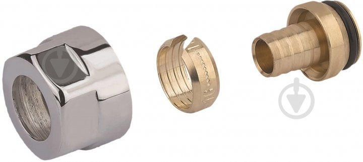 Гайка Carlo Poletti для PEX трубы 16x2 мм 3/4" EK хром (A58803B) - фото 1 Гайка Carlo Poletti для PEX трубы 16x2 мм 3/4" EK хром (A58803B) - фото 1