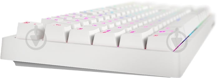 Клавиатура Hator Rockfall EVO Kailh Optical USB (HTK-615) white - фото 4