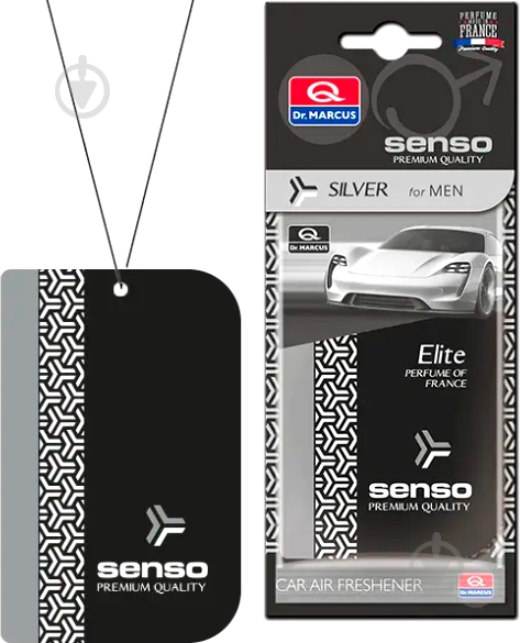 Ароматизатор подвесной Dr. Marcus Elite Silver - фото 2 Ароматизатор подвесной Dr. Marcus Elite Silver - фото 2