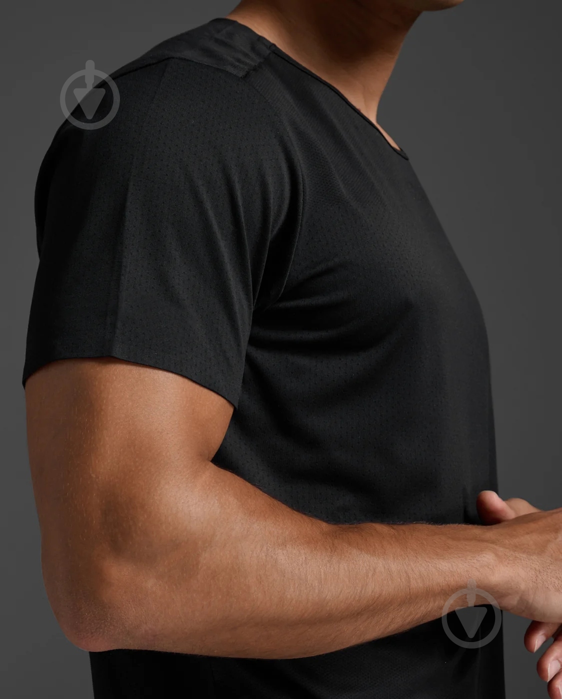 Футболка 2XU Light Speed Tech Tee MR7150a_BLK/BRF р.L чорний - фото 4