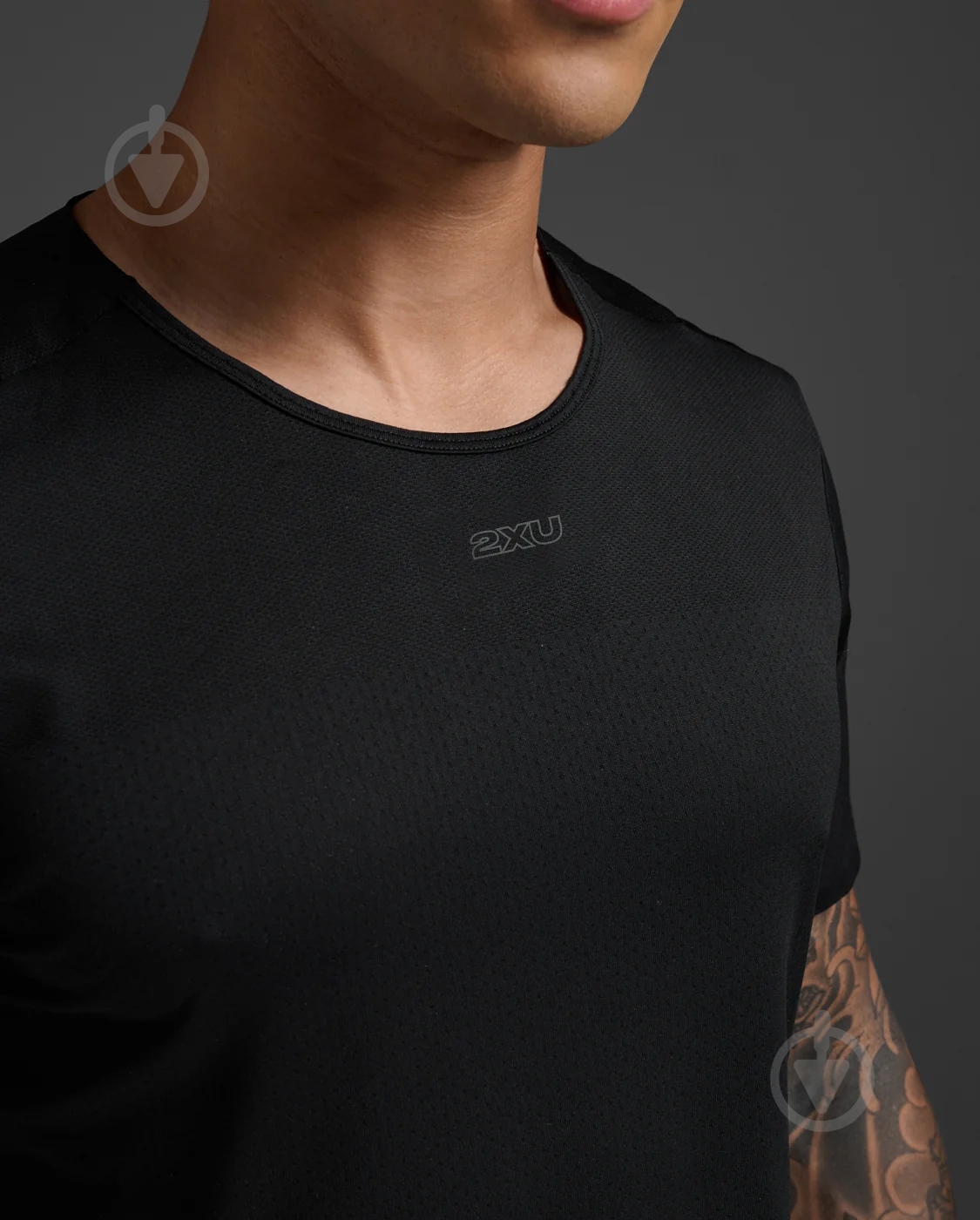 Футболка 2XU Light Speed Tech Tee MR7150a_BLK/BRF р.L чорний - фото 5