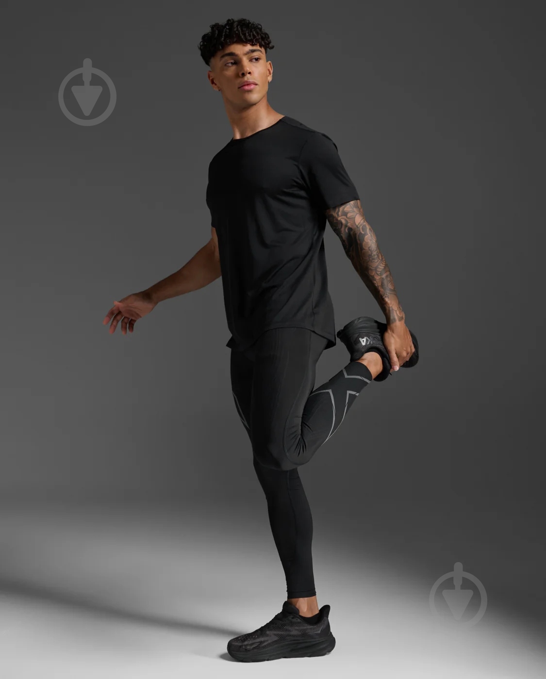 Футболка 2XU Light Speed Tech Tee MR7150a_BLK/BRF р.L чорний - фото 6