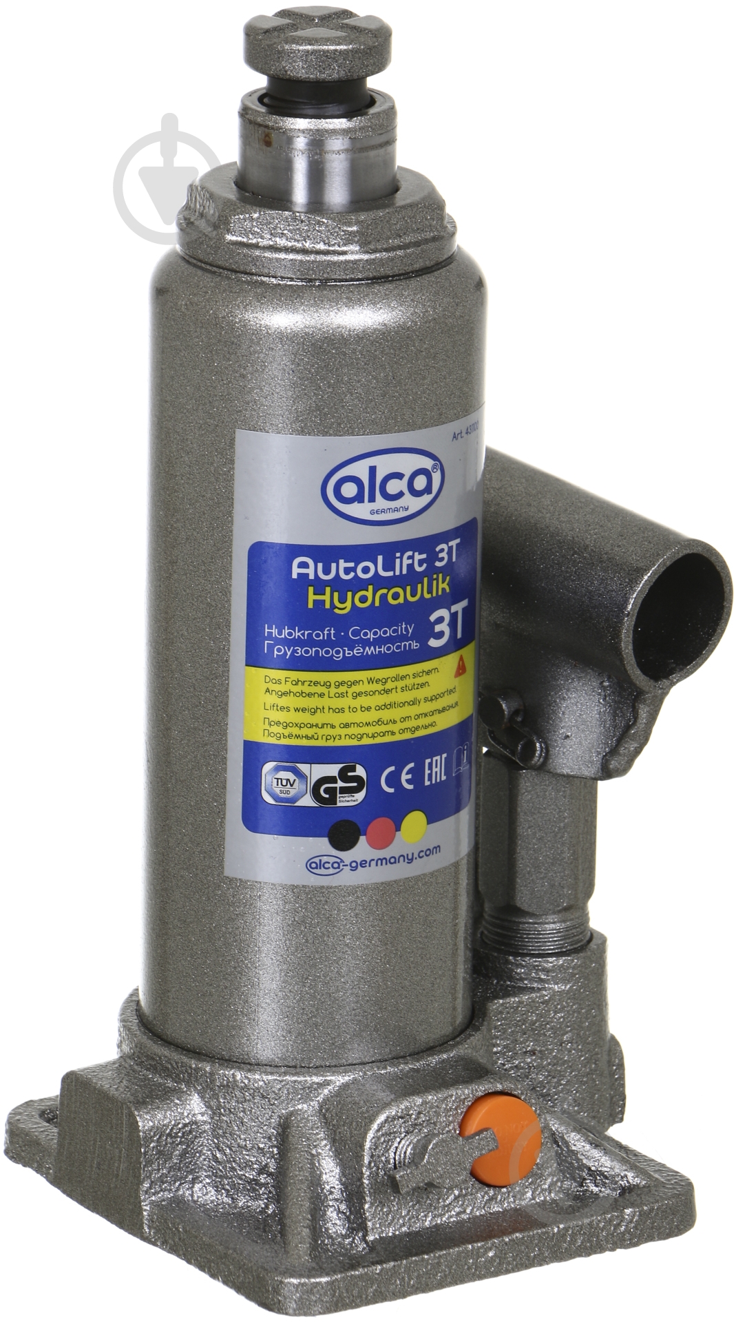 Домкрат гидравлический Alca 3 т - фото 2 Домкрат гидравлический Alca 3 т - фото 2