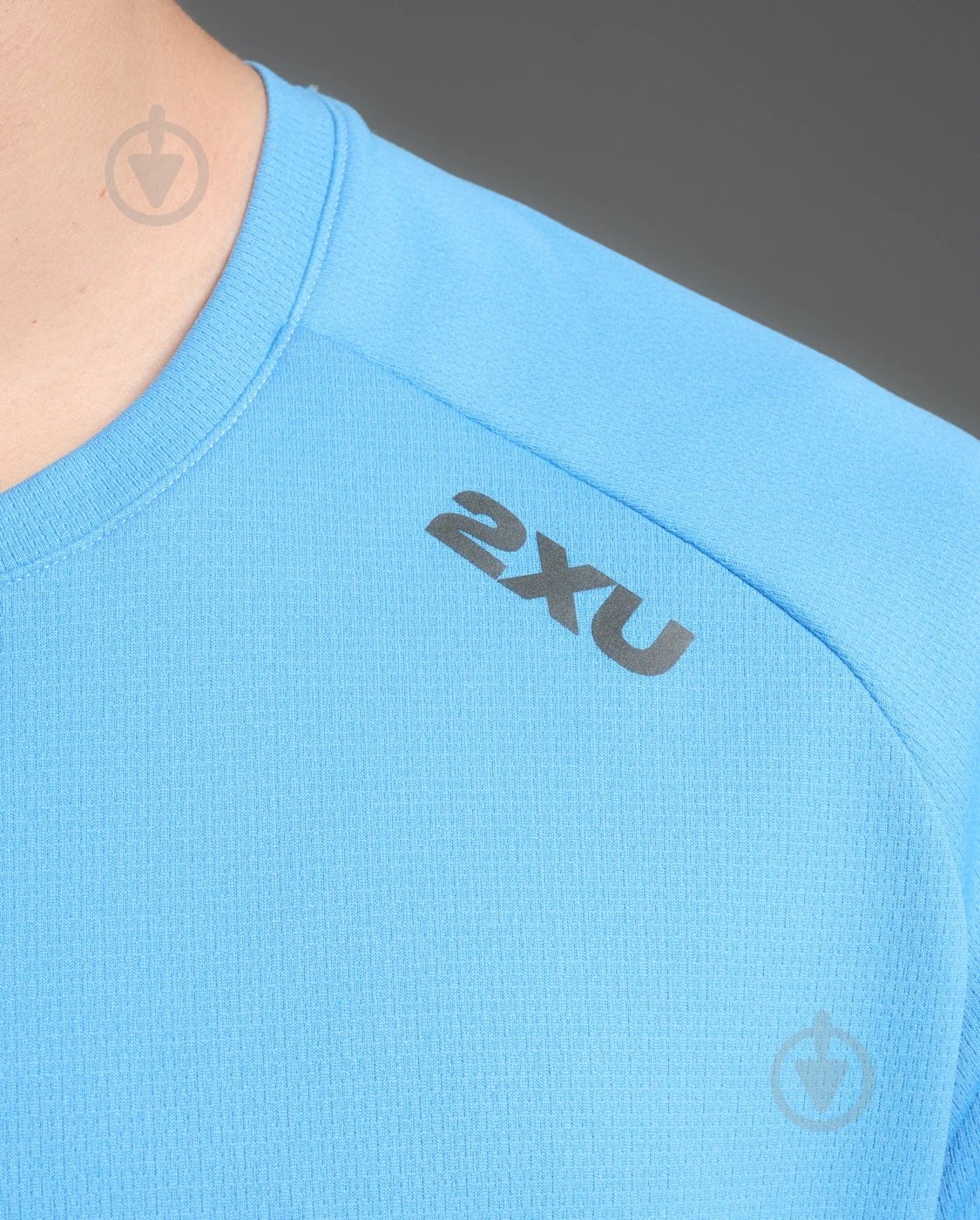 Футболка 2XU Aero Tee MR6557a_AZB/BRF р.S блакитний - фото 4