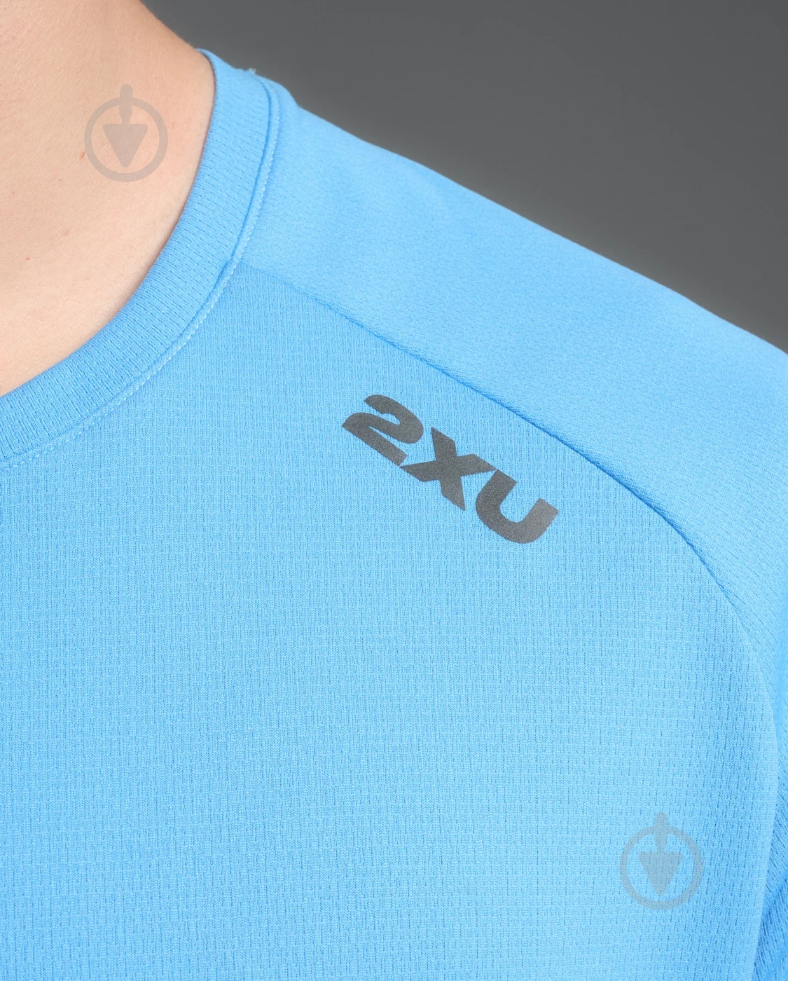 Футболка 2XU Aero Tee MR6557a_AZB/BRF р.XL блакитний - фото 4