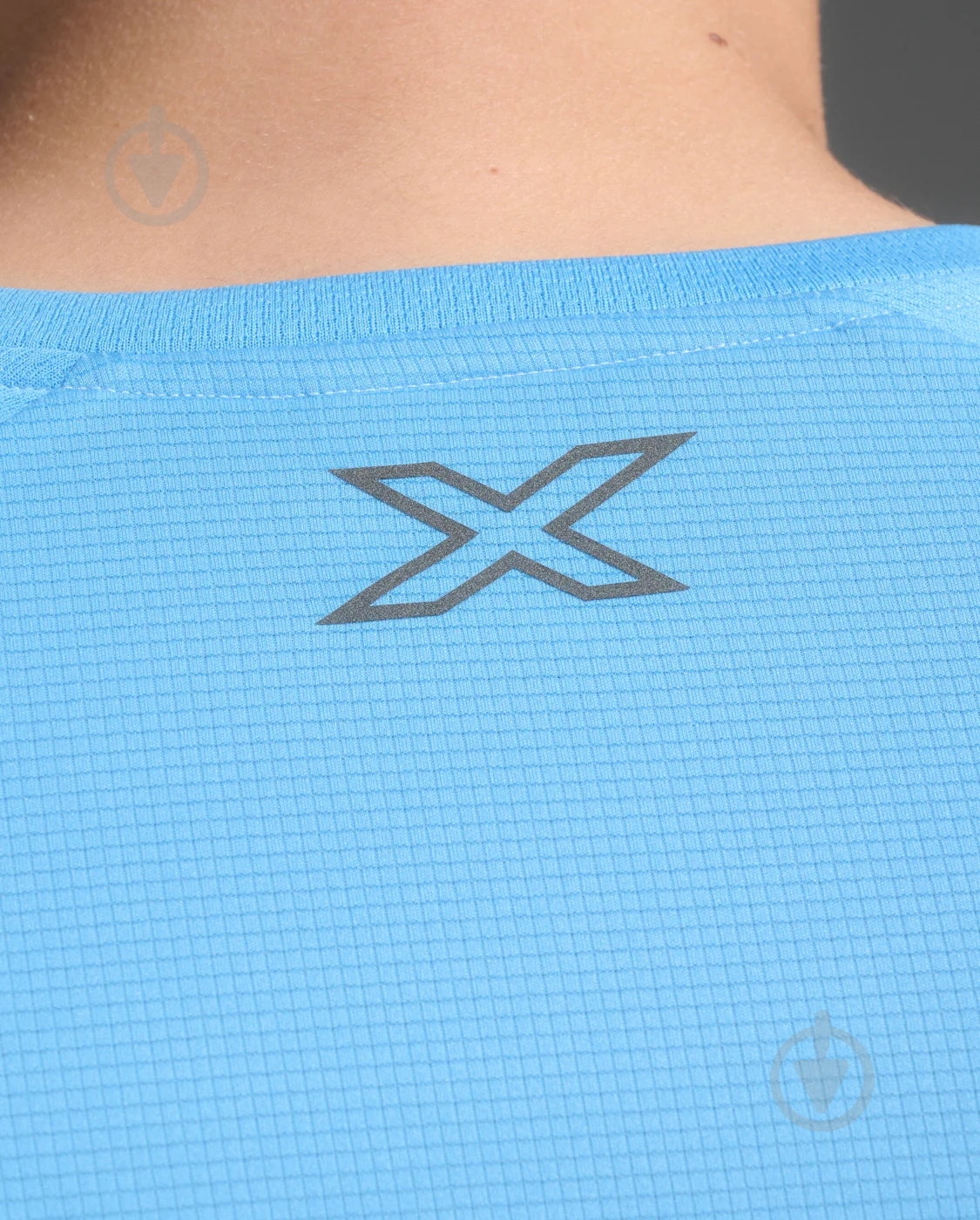 Футболка 2XU Aero Tee MR6557a_AZB/BRF р.XL блакитний - фото 5