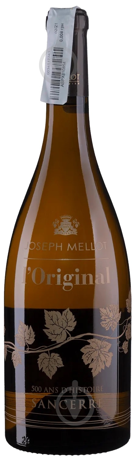 Вино Joseph Mellot виноградное натуральное сухое белое Сансер Л'Ориджинал 0,75 л - фото 1