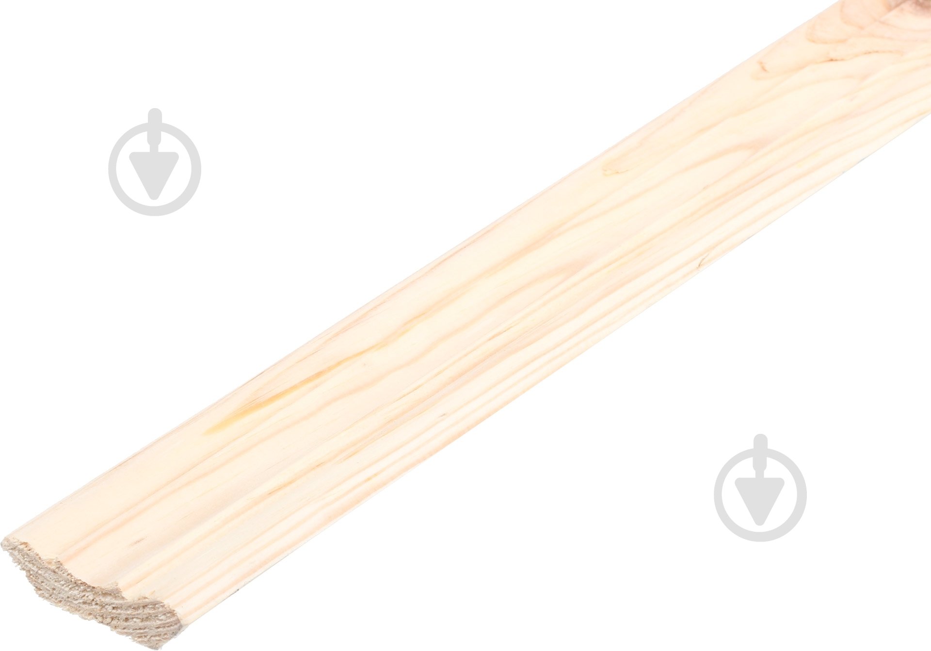 Плинтус 2 сорт Лісбудінвест светлый 32х32х2500 мм - фото 1