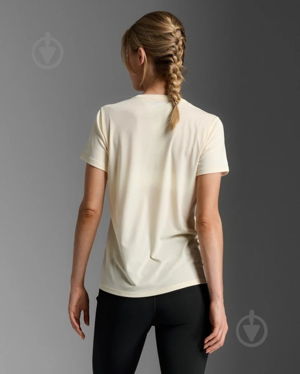 Футболка 2XU Aero Tee WR6565a_PXL/WRF р.L жовтий - фото 2