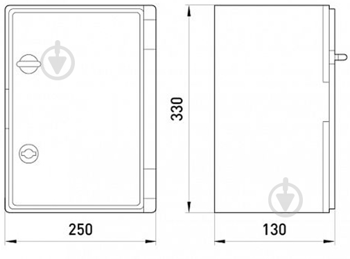 Щиток пластиковый E.NEXT e.plbox.250.330.130.blank CP5002 - фото 12