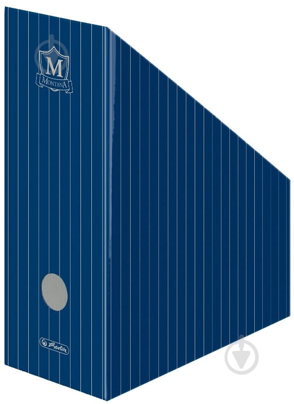 Лоток для паперів картонний складаний вертикальний Montana Blue 10085074 Herlitz - фото 1
