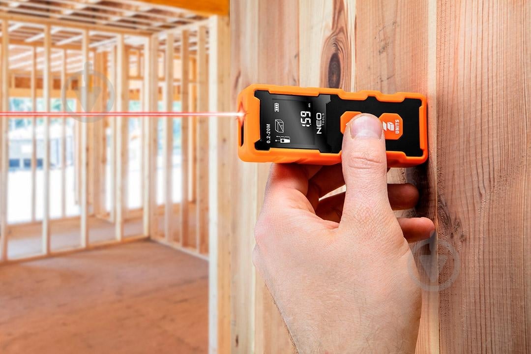 Дальномер лазерный NEO tools 75-202 - фото 2