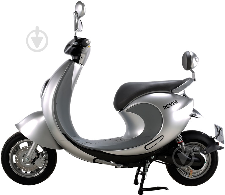 Электроскутер Rover Ampere 04 silver (346589) + тент для мотоцикла AUTOASSISTANCE L - фото 1