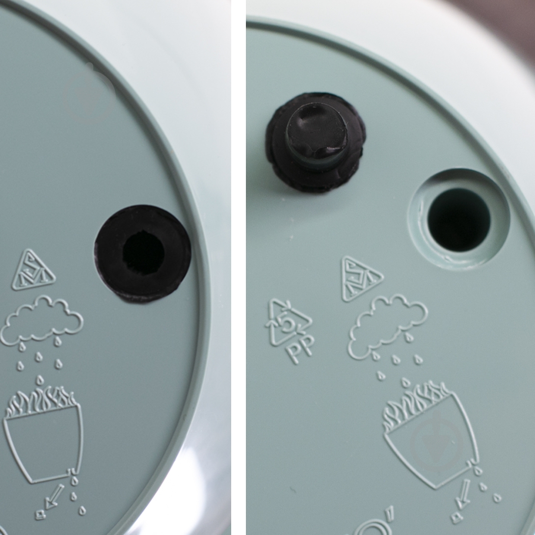 Вазон пластик Deco Twin круглий білий глянець 2,5 л Santino (2008923) - фото 5 Вазон пластик Deco Twin круглий білий глянець 2,5 л Santino (2008923) - фото 5