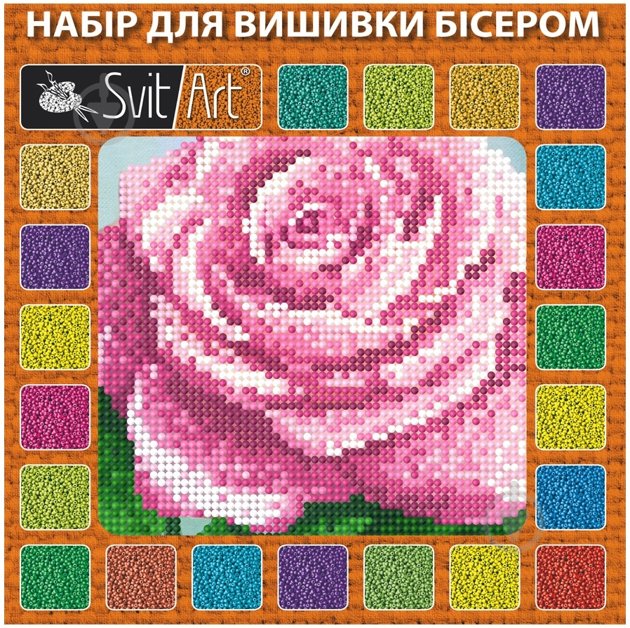 Набір для вишивки бісером Si-575 170х170 SvitArt - фото 1 Набір для вишивки бісером Si-575 170х170 SvitArt - фото 1