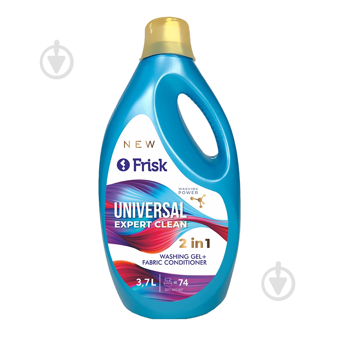 Гель для машинной и ручной стирки Frisk EXPERT CLEAN Universal 3,7 л - фото 1