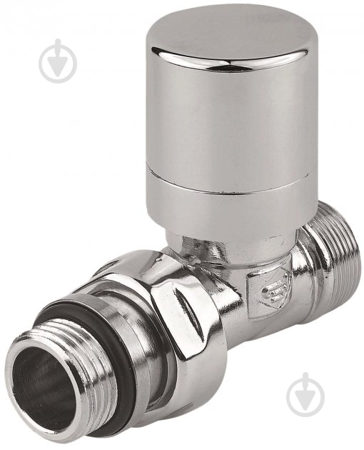 Кран-термостат Carlo Poletti First Thermo прямой 1/2" х 24-19 хром (V142511CB) - фото 1 Кран-термостат Carlo Poletti First Thermo прямой 1/2" х 24-19 хром (V142511CB) - фото 1