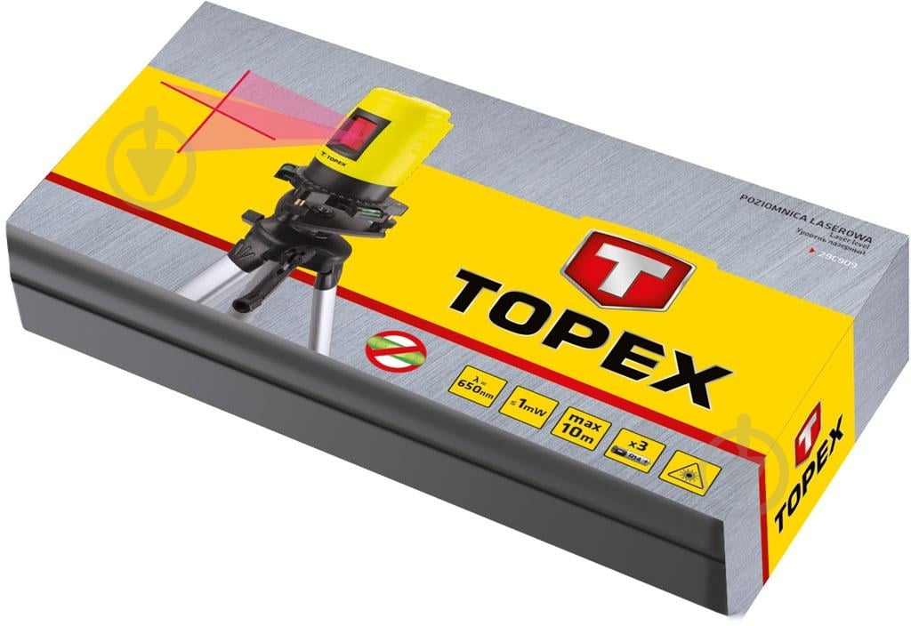 Рівень лазерний Topex 29C909 - фото 2