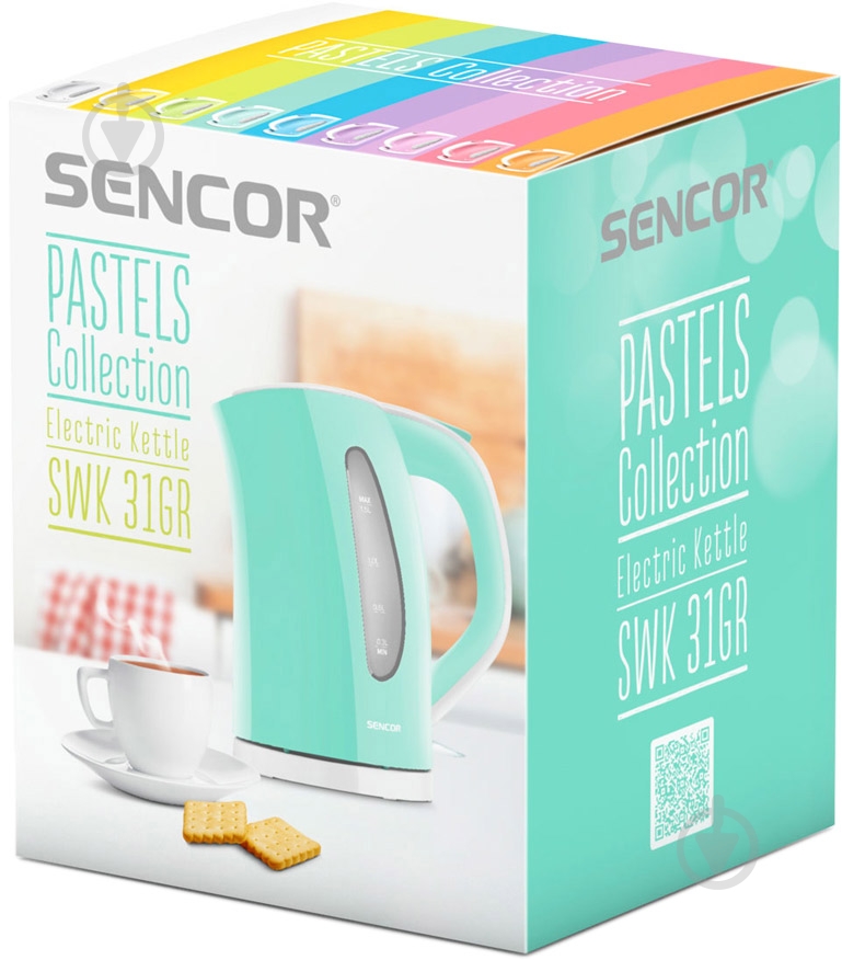 Электрочайник Sencor SWK31GR - фото 7