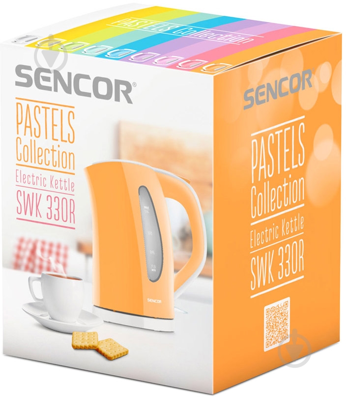 Электрочайник Sencor SWK33OR - фото 7