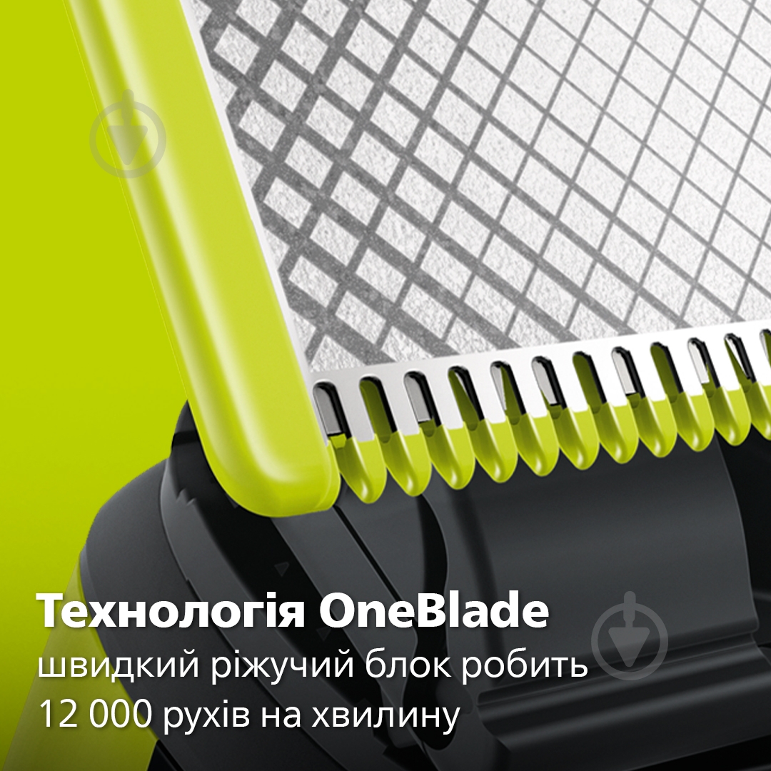 Электростанок Philips OneBlade QP2724/20 - фото 4 Электростанок Philips OneBlade QP2724/20 - фото 4