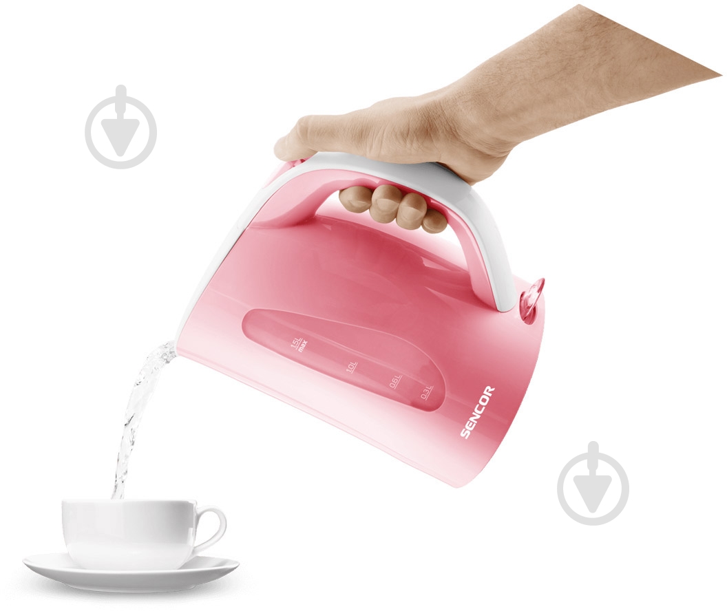 Электрочайник Sencor SWK34RD - фото 5