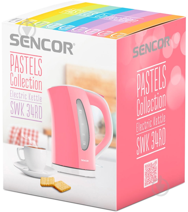 Электрочайник Sencor SWK34RD - фото 9