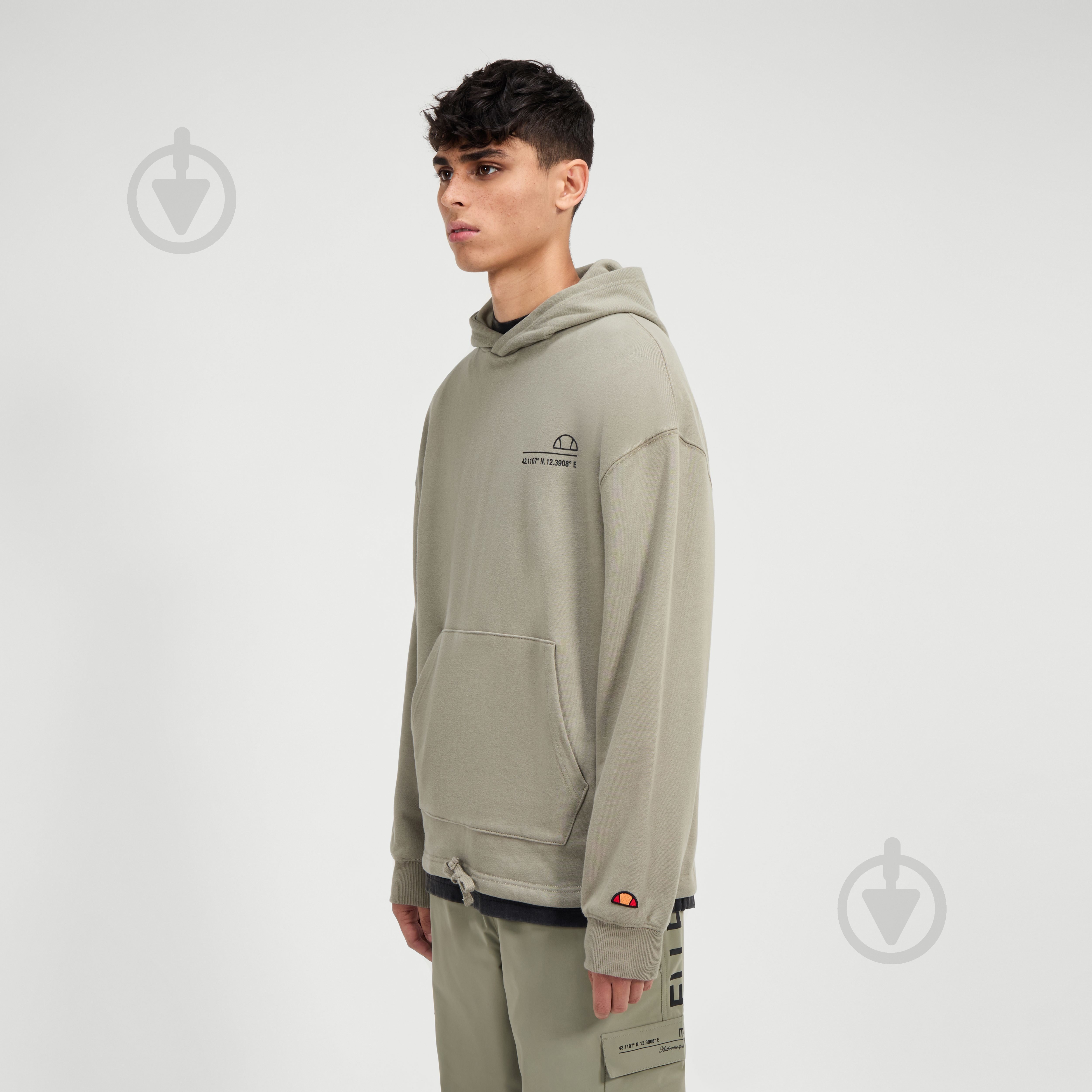 Джемпер Ellesse Marotta OH Hoody SHZ21858-506 р.L хакі - фото 3 Джемпер Ellesse Marotta OH Hoody SHZ21858-506 р.L хакі - фото 3