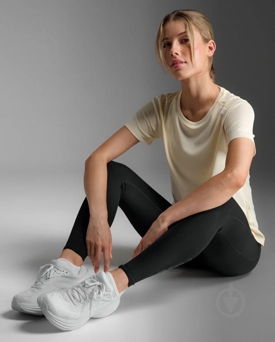 Футболка 2XU Aero Tee WR6565a_PXL/WRF р.XL жовтий - фото 7