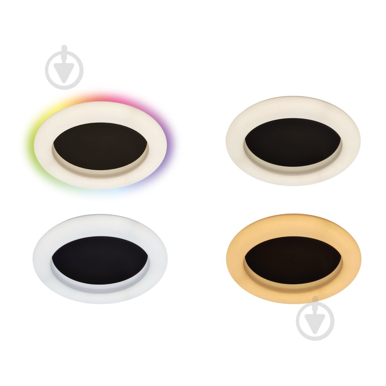 Світильник світлодіодний V-WATT 40R-RGB 40 Вт білий/хром V-Wat WONDER - фото 3 Світильник світлодіодний V-WATT 40R-RGB 40 Вт білий/хром V-Wat WONDER - фото 3