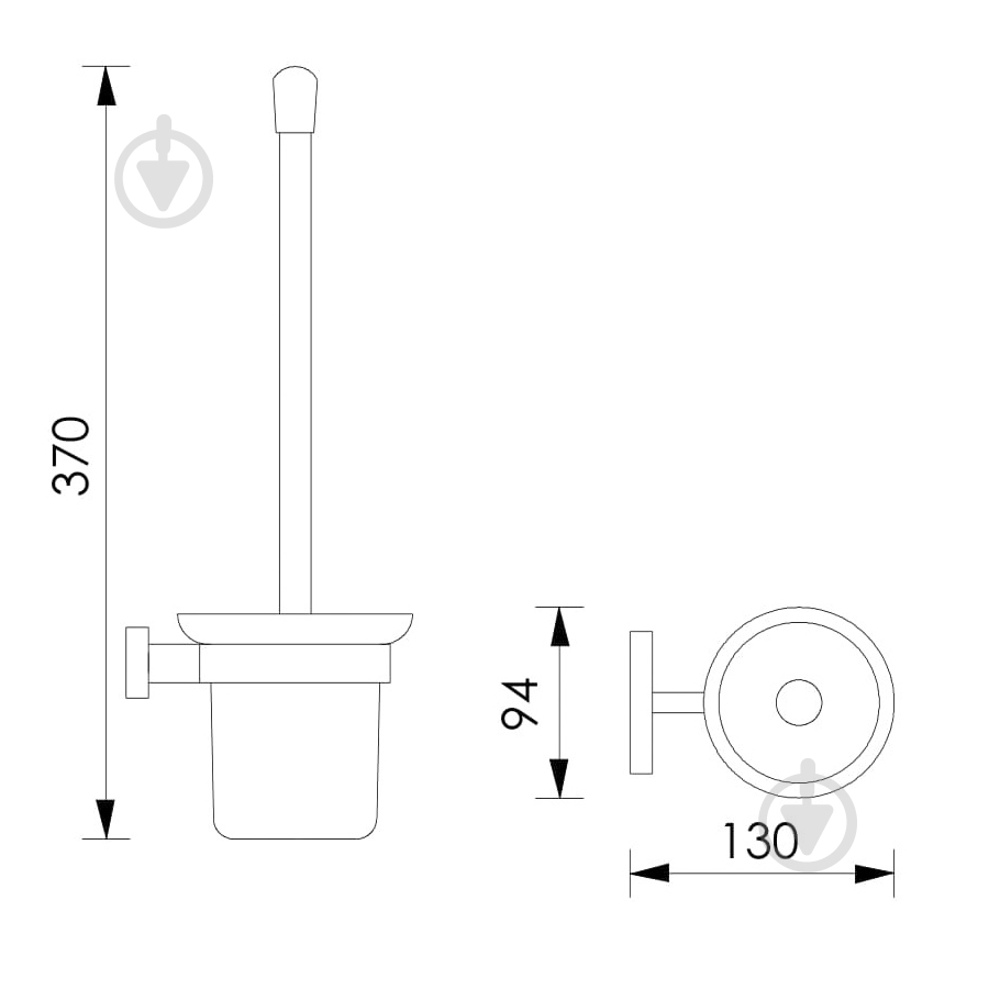 Ершик для унитаза Imprese Valtice 150320 - фото 2