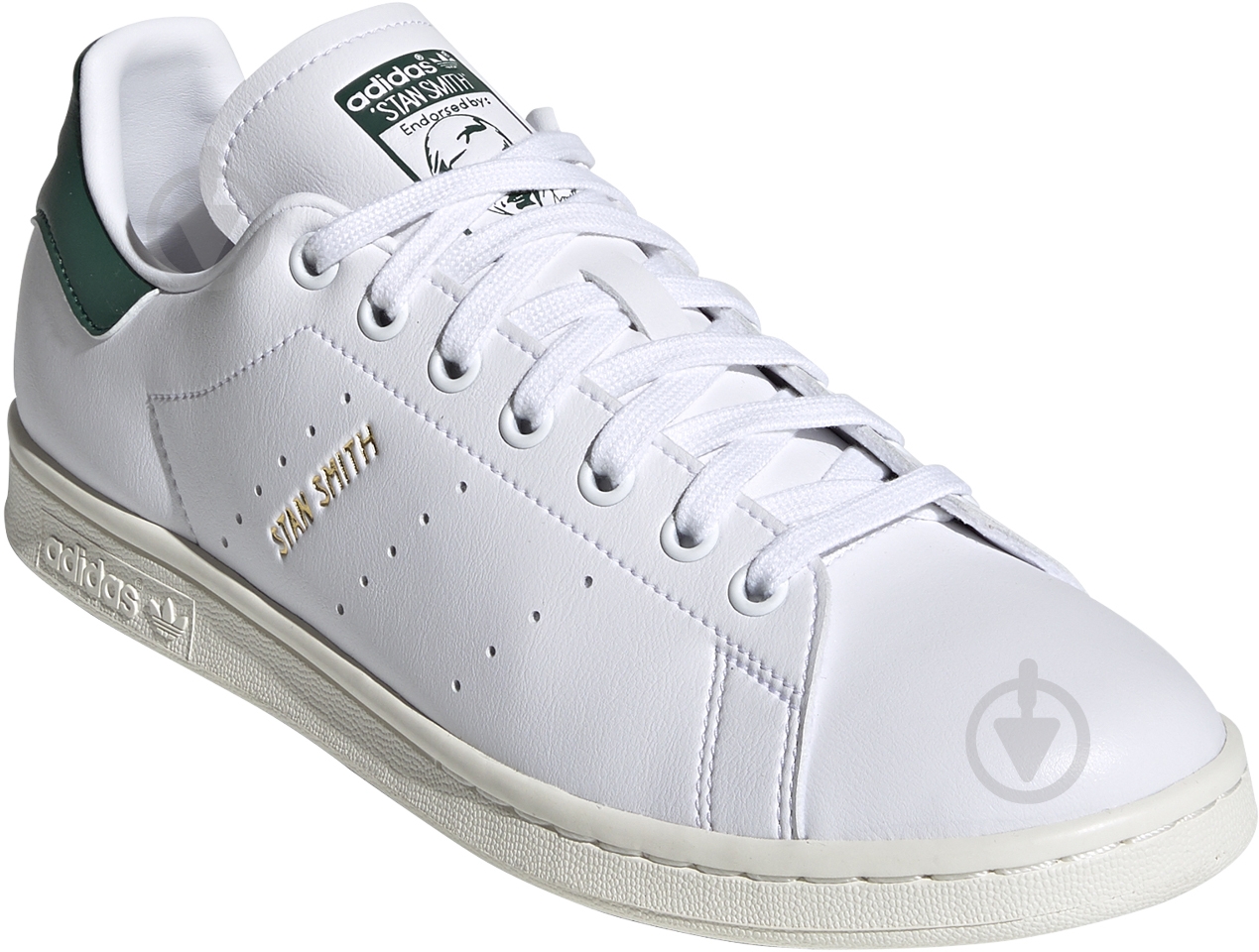 Кроссовки мужские демисезонные Adidas STAN SMITH FX5522 р.42 белые - фото 4