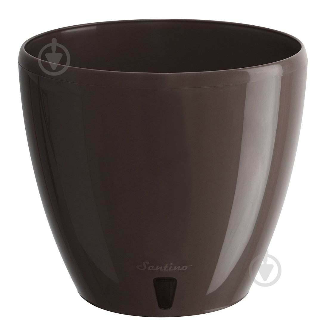 Вазон пластик Deco Twin круглый шаде 5,8 л Santino (2009241) - фото 1 Вазон пластик Deco Twin круглый шаде 5,8 л Santino (2009241) - фото 1