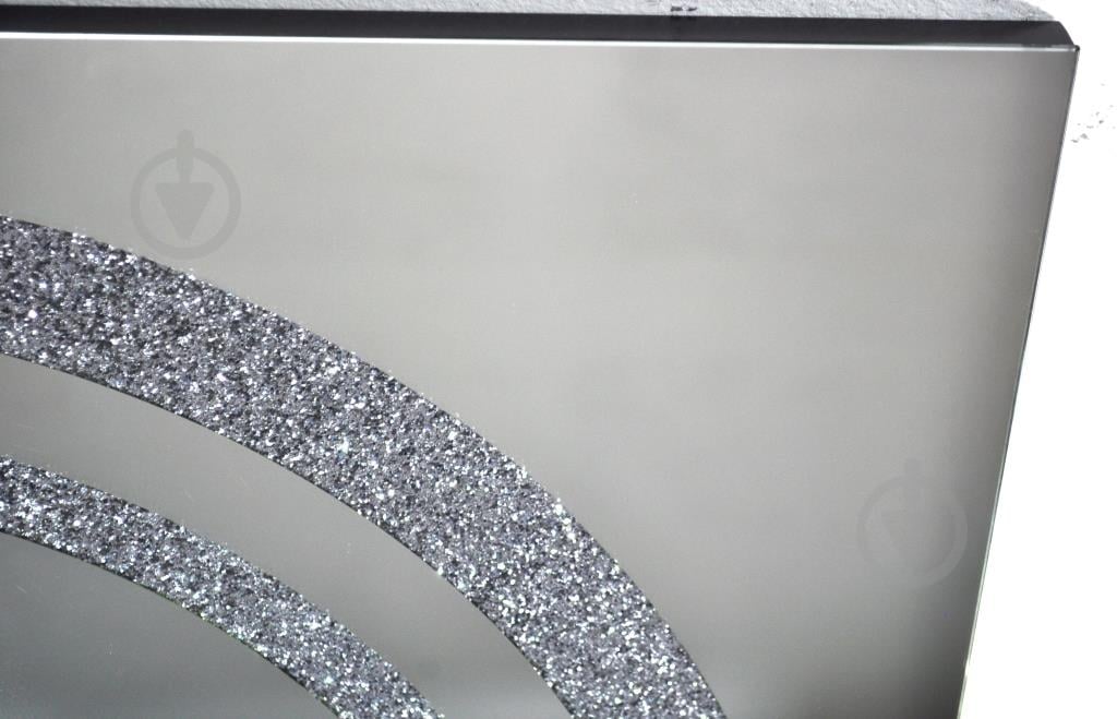Зеркало SEAPS Zerrofixx Glitter Circle Silver Series 5 90x90 см №3505 - фото 3 Зеркало SEAPS Zerrofixx Glitter Circle Silver Series 5 90x90 см №3505 - фото 3