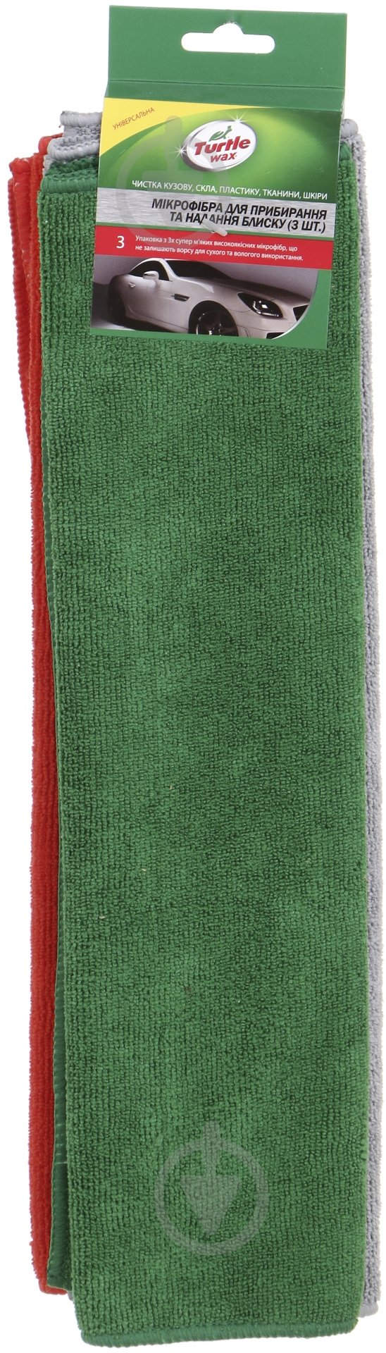 Микрофибра TURTLE WAX X5424 3 шт. - фото 4